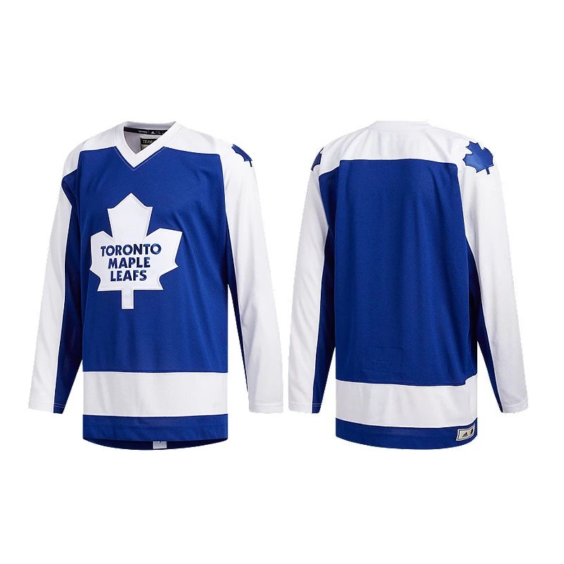 Custom Toronto Maple Leafs Adidas Team Classic 1978 Road Blue Authentic NHL Jersey